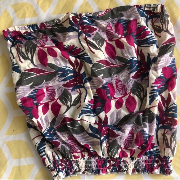 Strapless crop/mini top - Picture 2 of 4